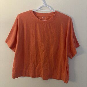Kit And Ace Women’s Shirt Pink Orange Size XL